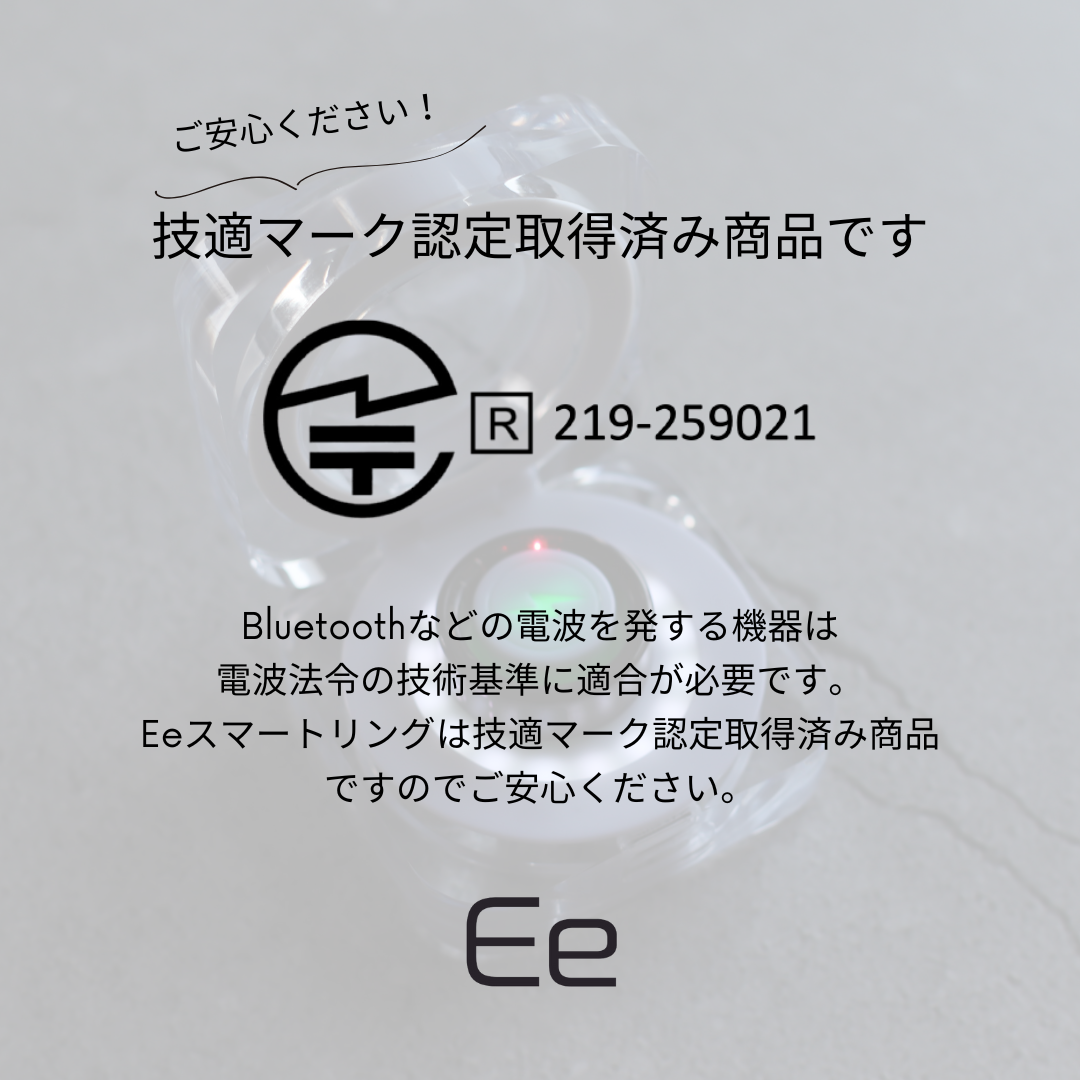 Ee タッチディスプレイリング〈Silver / Black〉