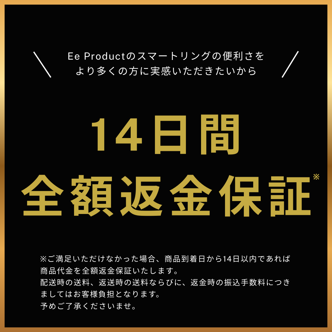 Ee タッチディスプレイリング〈Silver / Black〉