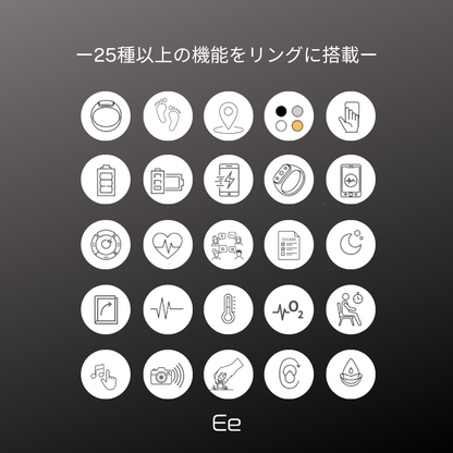Ee スマートタッチリング〈Silver / Black / Gold〉